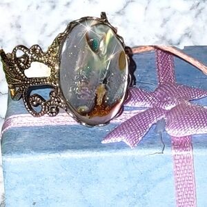 Abalone Fashion Ring